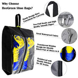 Travel-Accessories-Shoe-Bags Large Waterproof Shoes Bag Storage Bag Black 5 Pack