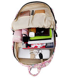 Abshoo Cute Lightweight Kids School Bookbags Unicorn Girls Backpacks With Lunch Bag (Unicorn Pink Set G3)