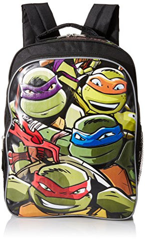Teenage Mutant Ninja Turtles Boys' 16 Inch Backpack Lean Mean Green, Multi, One Size
