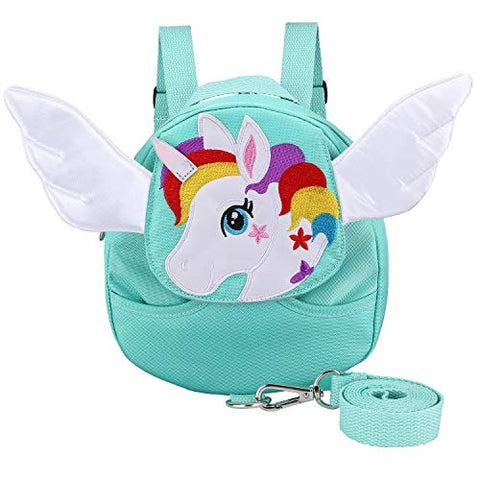 Toddler Backpack with Baby Leash- Toddler Harness Unicorn Backpack for Toddlers Age 1-4 Years Old