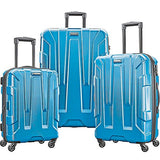 Samsonite Centric Hardside Luggage Set Caribbean Blue W/Luggage Scale Red/Black