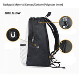 Youngerbaby Cute Dog Printing Backpack Unisex School Bag For Teens Boys Students