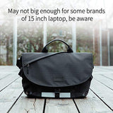 NewBring Messenger Bag for Men and Women Crossbody Water Resistant with Water Bottle Pocket