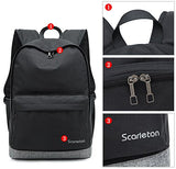 Scarleton Neutral Backpack H20480103 - Black/Grey