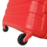 Nautica Henderson Harbor 24 Inch Hardside Expandable Suitcase, Cherry Red