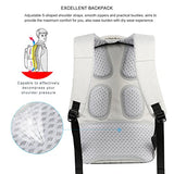 Vbiger Student Laptop Backpack Large-Capacity Business Shoulders Bag Casual Travel Backpacks With