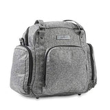 JuJuBe Travel Breast Pump Messenger/Tote Bag Onyx Collection, Gray Matter