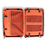 Enkloze X1 Carbon Black Carry-On 21" Spinner 100% Poly Tsa Approved Zipperless