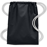 NIKE Heritage Gym Sack, Black/White/White, One Size