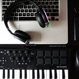 Wearhaus Arc Bluetooth Headphones, Best On-Ear Hd Stereo W/ Custom Light Ring, Wireless Sharing,