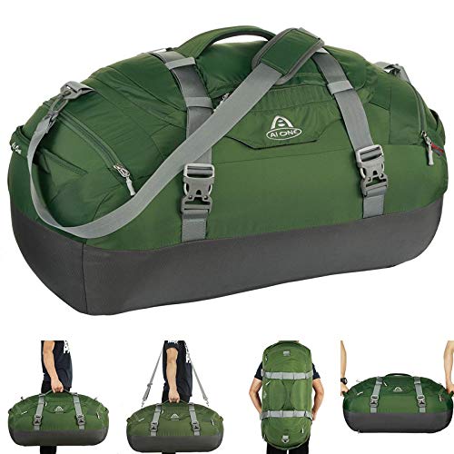 aione travel duffel bag Shop AIONE Duffel Backpack Bag 4-Way Sports G – Luggage Factory