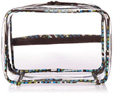 Vera Bradley Travel Cosmetic Set, Rain Forest