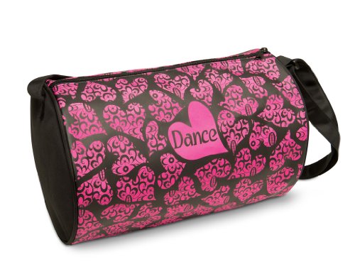 Dansbagz By Danshuz Lace Of Hearts Duffel Bag O/S Pink