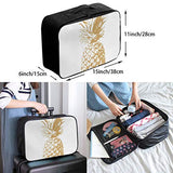 Travel Bags Summer Fruit Pineapple Portable Duffel Trolley Handle Luggage Bag