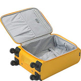 Mia Toro Bernina Softside Spinner Luggage 3 Piece Set, Yellow