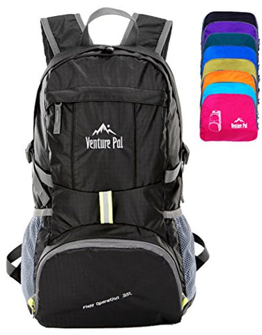 Venture Pal Ultralight Lightweight Packable Foldable Travel Camping Hiking Outdoor Sports