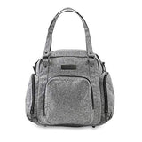 JuJuBe Travel Breast Pump Messenger/Tote Bag Onyx Collection, Gray Matter