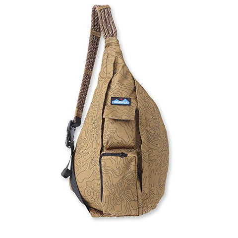 KAVU Rope Backpack, Tan Topo