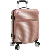 Dejuno Luna Lightweight 3-Piece Hardside Spinner Luggage Set, Blue, One Size