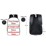 WerNerk My Hero Academia Backpack Cosplay School Bag Daypack Shoulder Bag Bookbag Backpack with Stickers, Brooch and Keychain As Gift(H03)