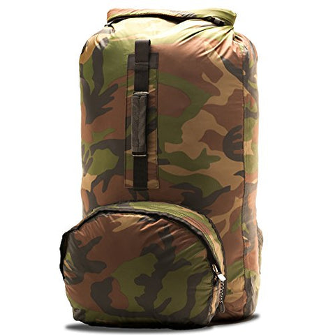 Aqua Quest Himal Backpack - 100% Waterproof 25L Dry Bag - Lightweight, Foldable, External Pocket