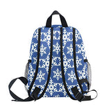 Toddler Backpack Stylish Christmas Snowflake Mini Preschool Bag for Unisex Kids