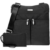 Baggallini Horizon Lightweight Crossbody Bag –Multi-Pocketed, Water Resistant Travel Purse With