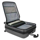 Traveler’S Choice Barcelona Polycarbonate Hardside Expandable Front Opening Spinner Luggage -