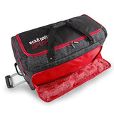 Ecko Unltd. 32" Blacktop Rolling Duffel, Red/Black
