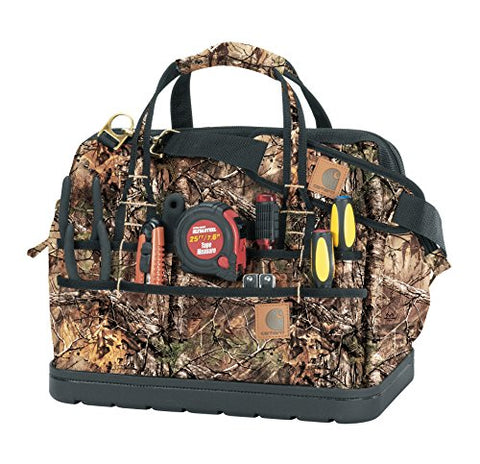 Carhartt Legacy Tool Bag (2015 Style) 16 inch Molded Base, RealTree Xtra