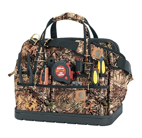 Carhartt Legacy Tool Bag (2015 Style) 16 inch Molded Base, RealTree Xtra