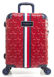 Tommy Hilfiger Starlight 21" Expandable Hardside Spinner, Red