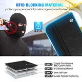 Vemingo Family Passport Holder RFID-Blocking Travel Wallet Ticket Holder Document Organizer with