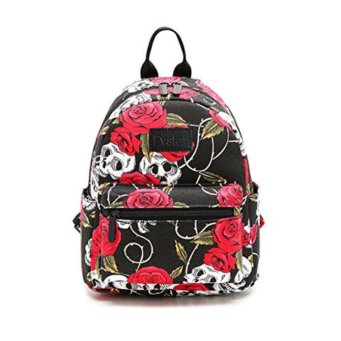 Fvstar Cute Teen Girls Canvas Backpack Mini School Bag Purse Daypack Pocketbooks For Kids And