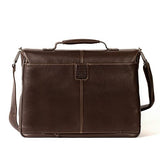 BOCONI Tyler Tumbled Saddle Bag 233-2207 (COFFEE)