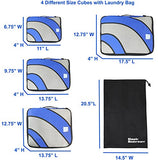 4 Set Packing Cube - Travel Organizers with Laundry Bag