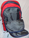 High Sierra Blaise Backpack With 15In. Laptop Pocket, Crimson/True Navy/White
