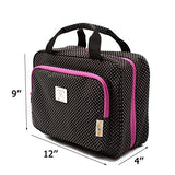 Large Versatile Travel Cosmetic Bag - Perfect Hanging Travel Toiletry Organizer