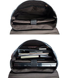 Estarer Women PU Backpack 15.6inch Laptop Vintage College School Rucksack Bag