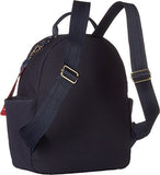 Tommy Hilfiger Women's Classic Tommy Woven PVC Dome Backpack Navy/Multi One Size