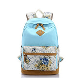 Schoolbag for High School,MeiLiio 3 Pcs/Set Fashion Studen Backpack Sets with Zipper Lunch Bag &
