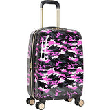 Aimee Kestenberg Women's Sergeant 20" Camo Printed Hardside Expandable 8-Wheel Spinner Carry-on