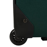 U.S. Traveler Hillstar Carry-On Expandable Rolling Luggage Set, Forest