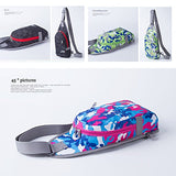 Sami Studio Sling Bag Waterproof Sport Chest Pouch Gym Fanny Backpack Shoulder Crossbody Single