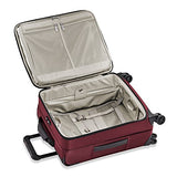Briggs & Riley Transcend Wide Carry-On Expandable Spinner, Merlot