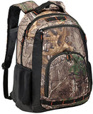 Joe'S Usa Durable Packable Handy Travel Hiking Backpack Daypack (Realtree Xtra/ Black)