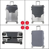 Luggage Cover Protective Sinokal 3D Suitcase Protector Covers With Zipper For Travel 20 24 26 28 29