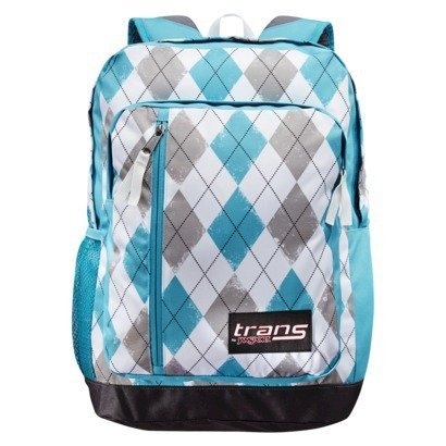 Trans By JanSport MegaHertz - Teal/Grey/White Argyle