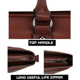 EDODAY Laptop Tote,Business Laptop Bag for Women Up to 15.6 Inch,Casual Laptop Tote Bag Computer