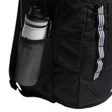 adidas Excel Backpack, Black Black/White Webbing, One Size